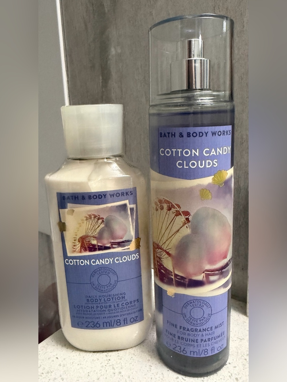 ✨New✨ Bath & Body Works: Cotton Candy Clouds Body Lotion & Mist